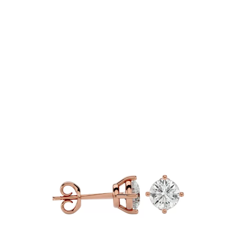 Cercei Aur Elegant Stud Aur 18k  Diamonds - Sofia
