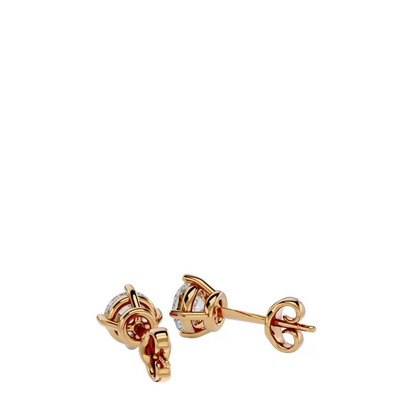 Cercei Aur Elegant Stud Aur 18k  Diamonds - Sofia