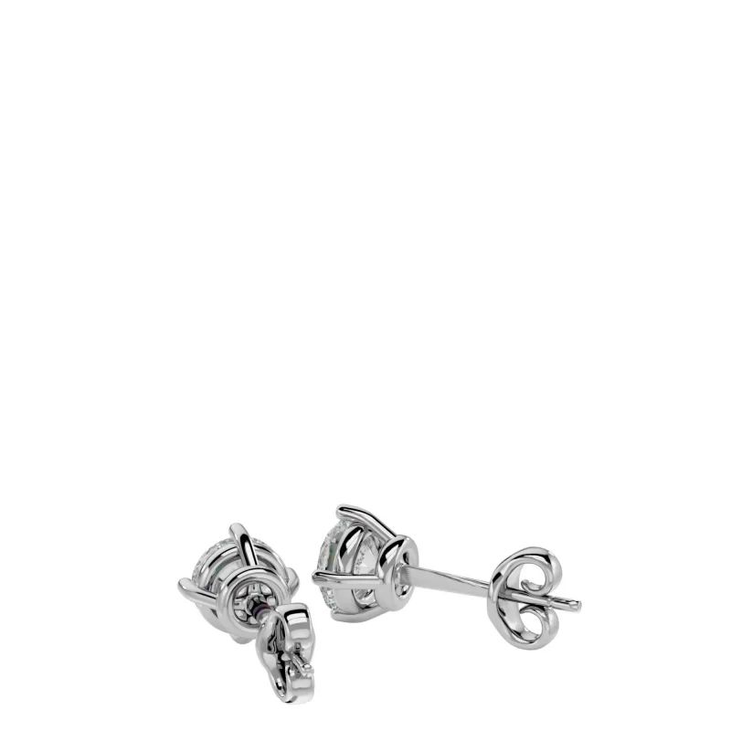 Cercei Aur Elegant Stud Aur 18k  Diamonds - Sofia