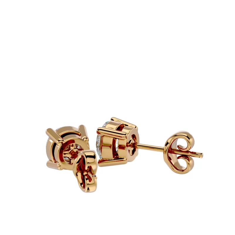 Cercei Aur Classic Stud Aur 18k Real Diamonds - Ariana