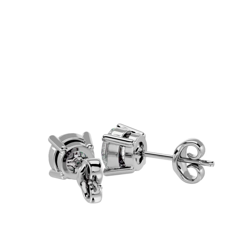 Cercei Aur Classic Stud Aur 18k Real Diamonds - Ariana