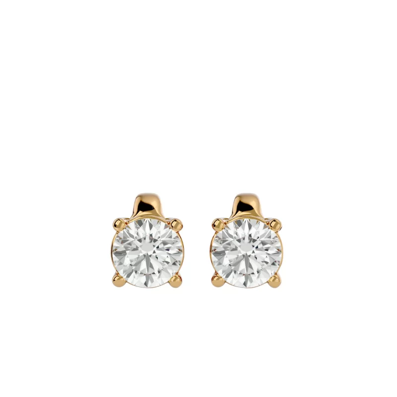 Cercei Aur Classic Stud Aur 18k Real Diamonds - Ariana