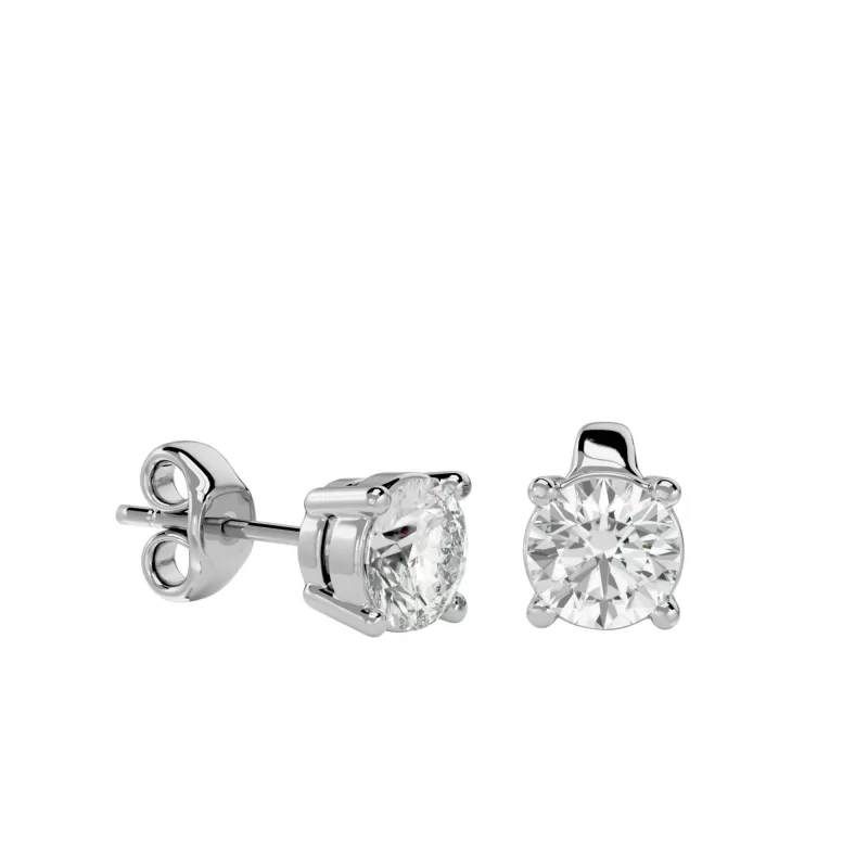 Cercei Aur Classic Stud Aur 18k Real Diamonds - Ariana