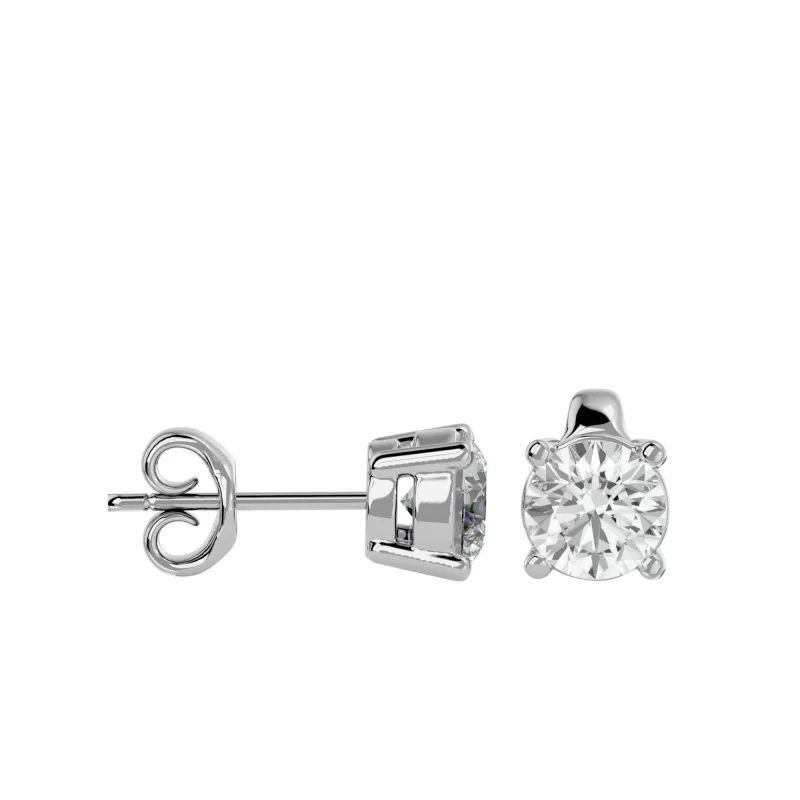Cercei Aur Classic Stud Aur 18k Real Diamonds - Ariana