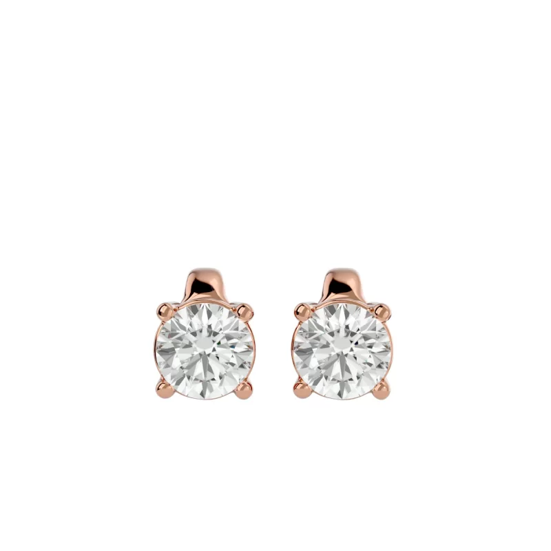 Cercei Aur Classic Stud Aur 18k Real Diamonds - Ariana