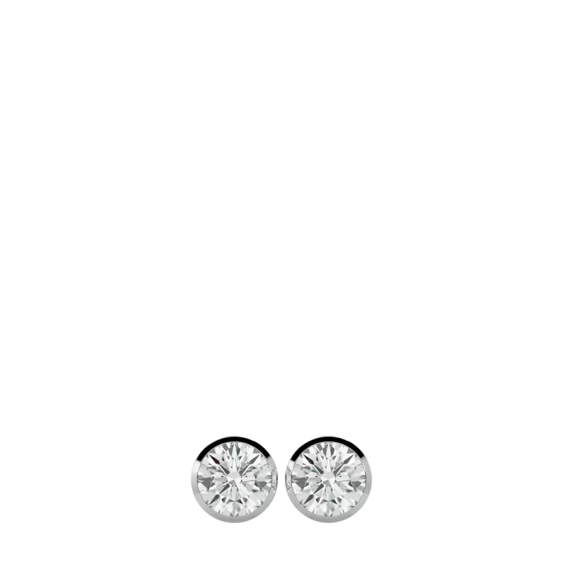 Cercei Aur Delicate Stud Aur 18k Genuine Diamonds - Carolina