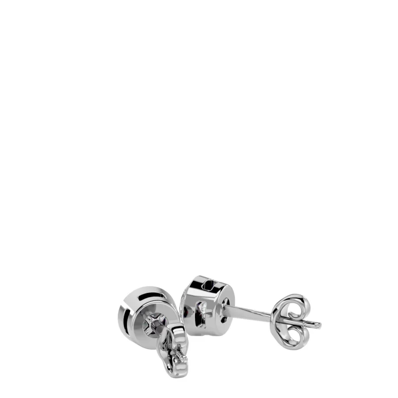 Cercei Aur Delicate Stud Aur 18k Genuine Diamonds - Carolina