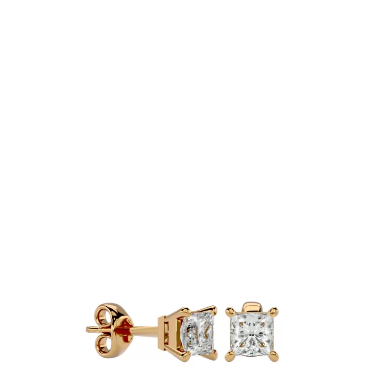 Cercei Aur Chic Stud Aur 18k  Diamonds - Floriana