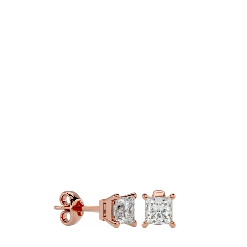Cercei Aur Chic Stud Aur 18k  Diamonds - Floriana