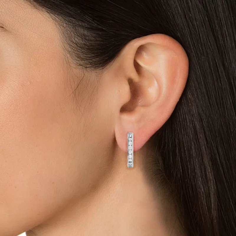Cercei Aur 18k Diamante  - Olga
