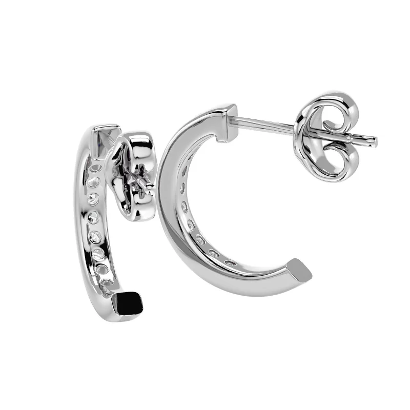 Cercei Aur 18k Diamante  - Olga