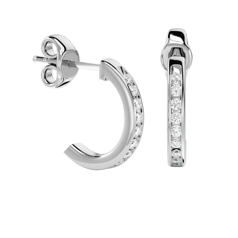 Cercei Aur 18k Diamante  - Olga