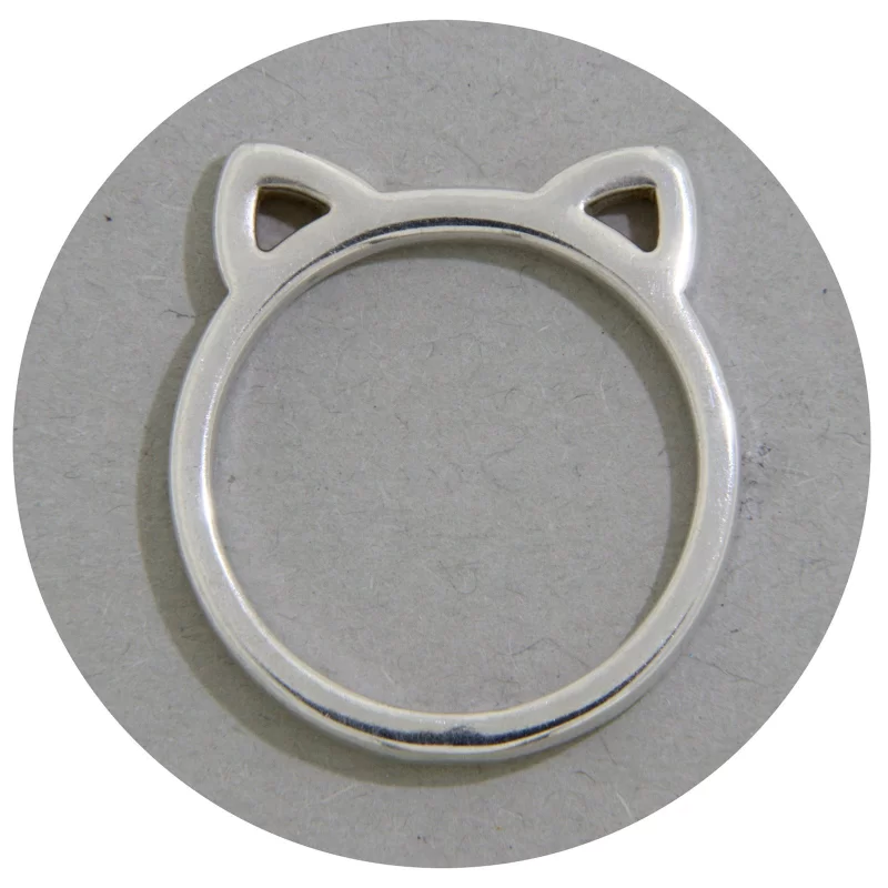 Inel Argint 925 Cute Cat Ears - Stil Jucaus si Originalitate