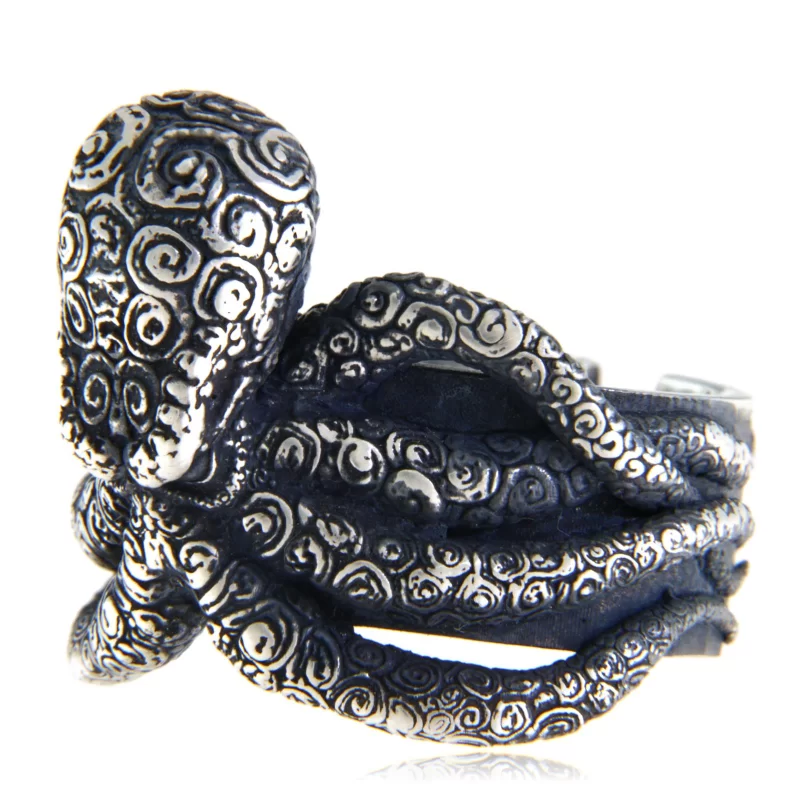 Ghiul Argint 925 Caracatita - Mister si Adaptabilitate