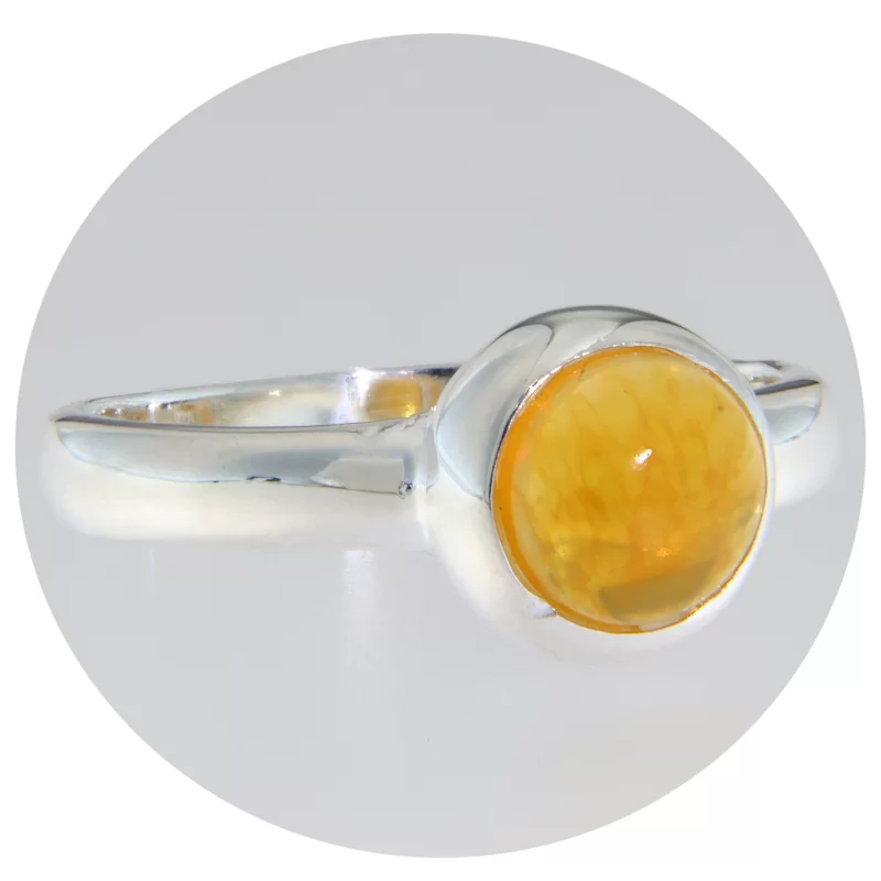 Inel Argint 925 Opal Natural - Eleganta si Stralucire Delicata