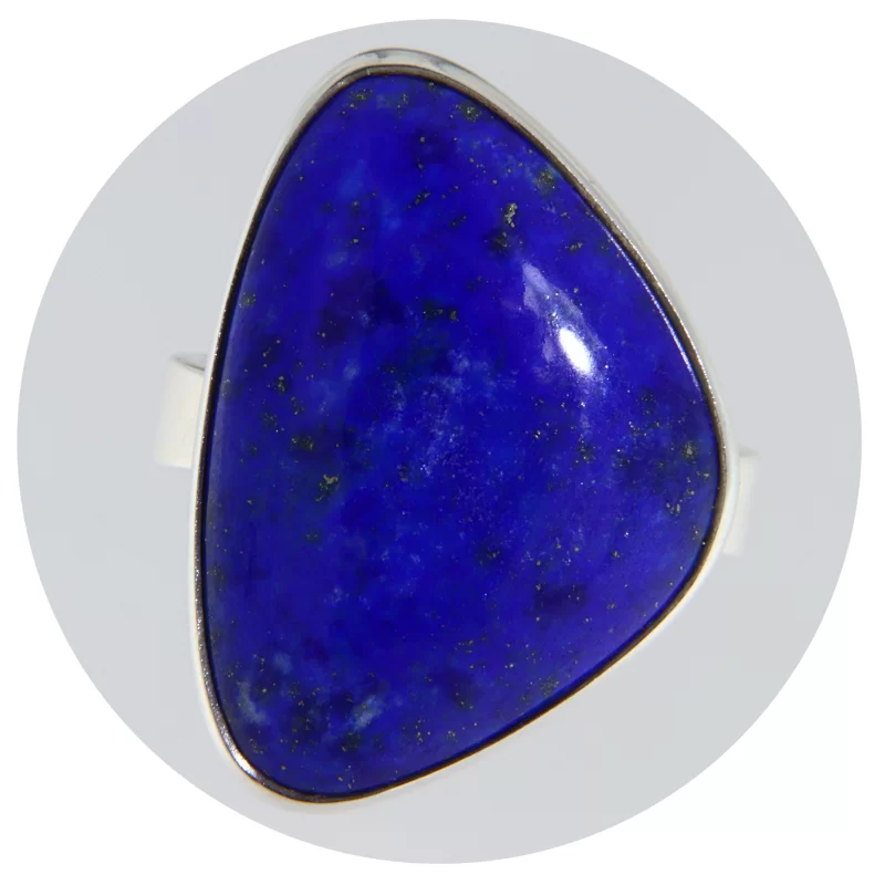 Inel Argint 925 Lapis Lazuli Natural - Culoare si Vibrantie