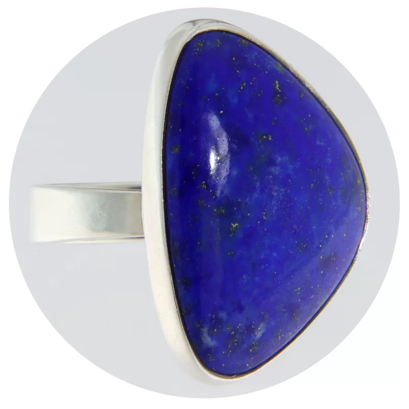 Inel Argint 925 Lapis Lazuli Natural - Culoare si Vibrantie