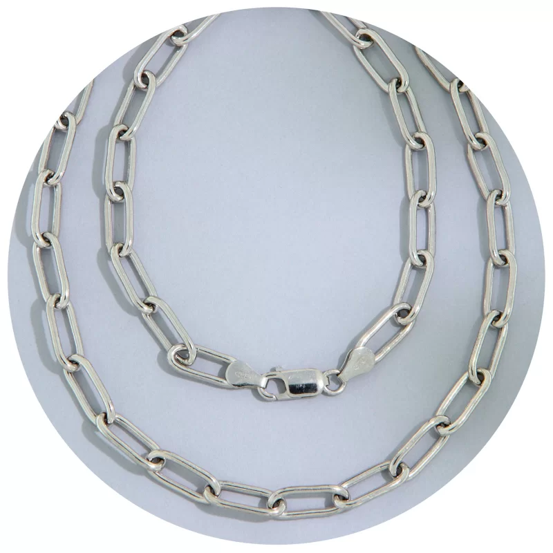 Lant 6 mm din Argint 925 Rodiat - Altair