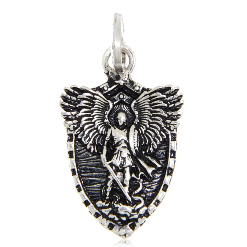 Pandant Argint 925 Arhanghelul Mihail - Protectie si Forta Spirituala