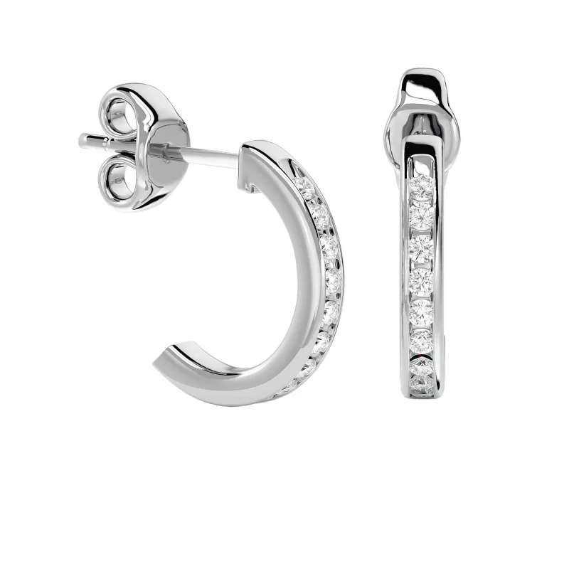 Cercei Aur 18k Diamante  - Olga