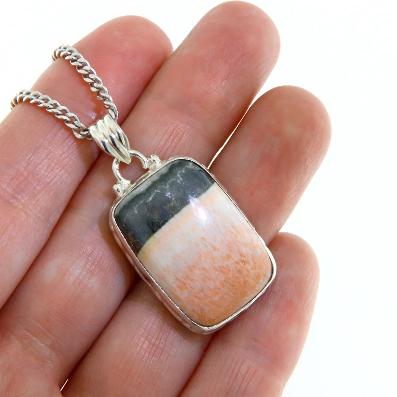 Pandantiv Argint 925 Celestobarit Natural - Armonie si Liniste