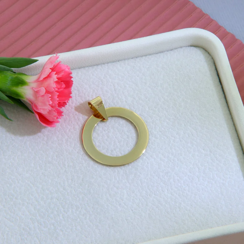 Pandantiv Aur 14k Galben Rugaciunea Inimii - Frumusete Spirituala