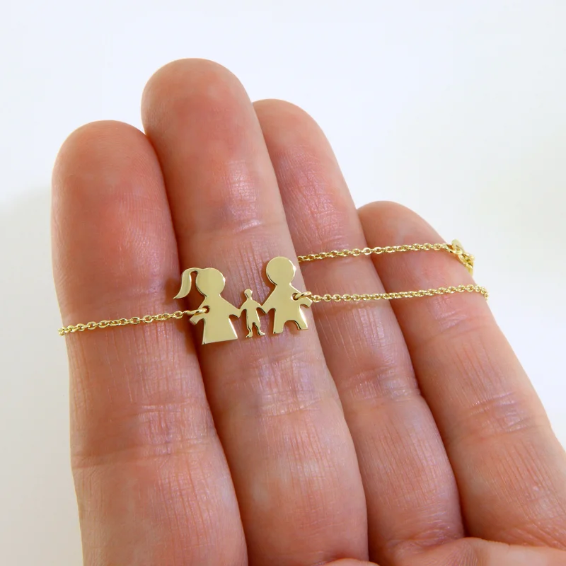 Bratara Lant Aur 14k Parinti si Copil