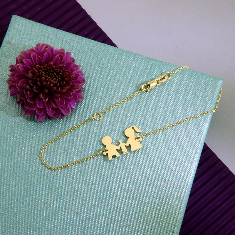 Bratara Lant Aur 14k Parinti si Copil