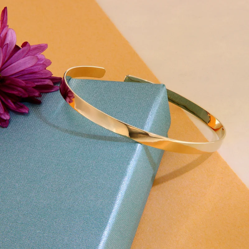 Bratara Fixa Aur 14k Bangle Slave