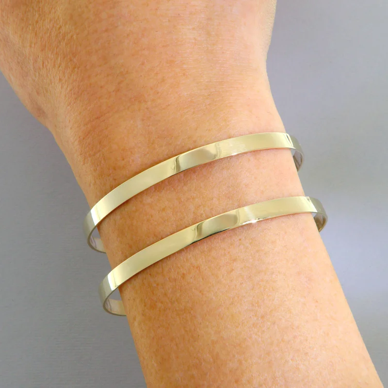 Bratara Fixa Aur 14k Bangle Slave