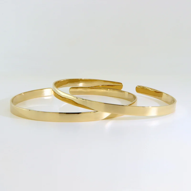 Bratara Fixa Aur 14k Bangle Slave