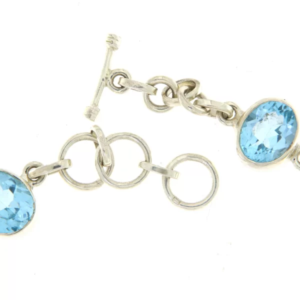 Bratara Argint 925 Topaz Natural - Rafinament si Stil