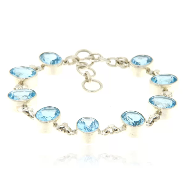 Bratara Argint 925 Topaz Natural - Rafinament si Stil