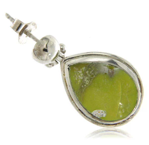 Cercei Argint 925 Opal verde Natural - Eleganta si Rasfat pentru Spirit