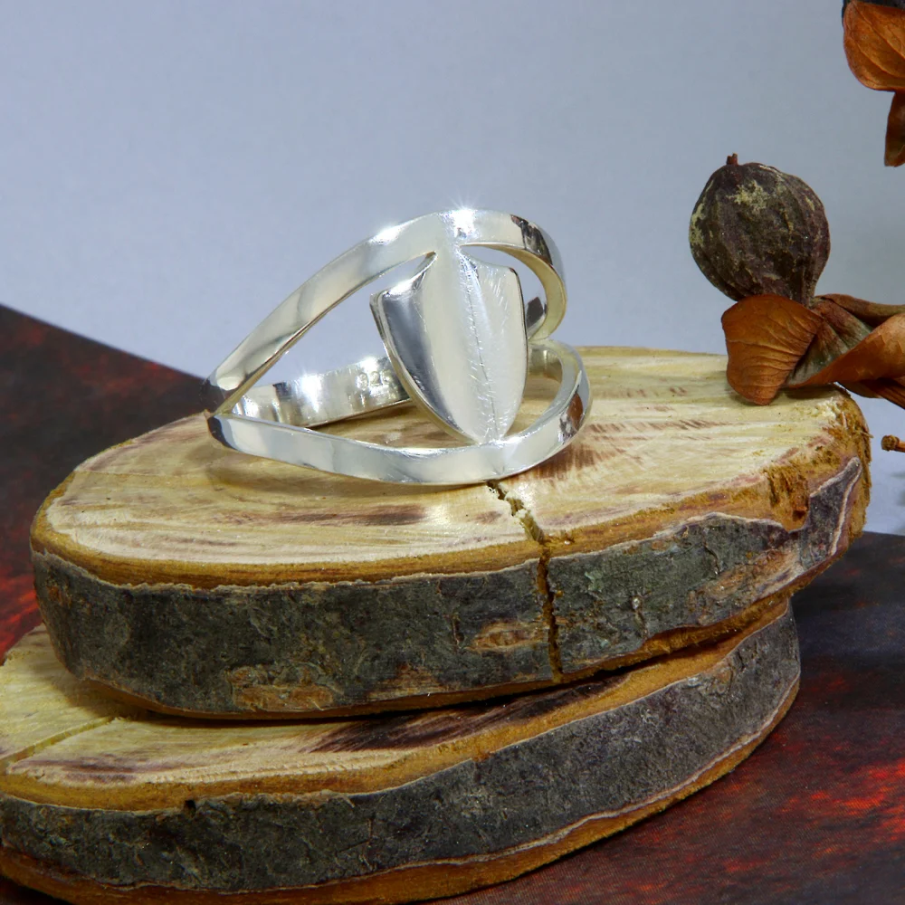 Inel Argint 925 Blazon Scut | Forta si Identitate