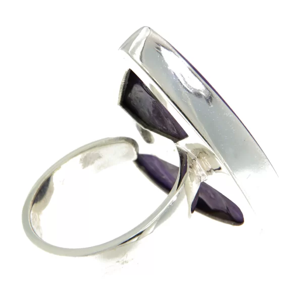 Inel Argint 925 Charoit Natural - Eleganta Violeta