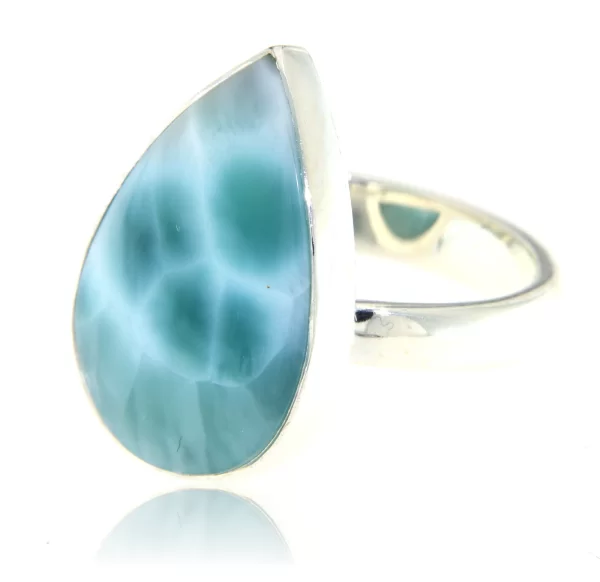 Inel Argint 925 Larimar - Bijuterii Elegante si Unice