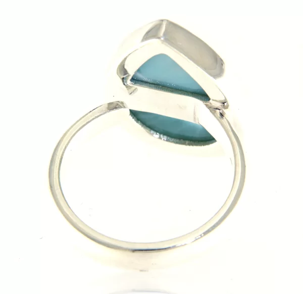 Inel Argint 925 Larimar - Bijuterii Elegante si Unice