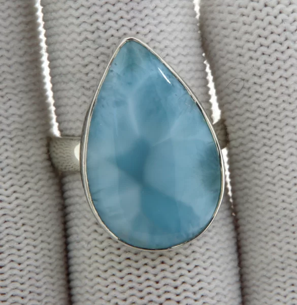 Inel Argint 925 Larimar - Eleganta si Serenitate