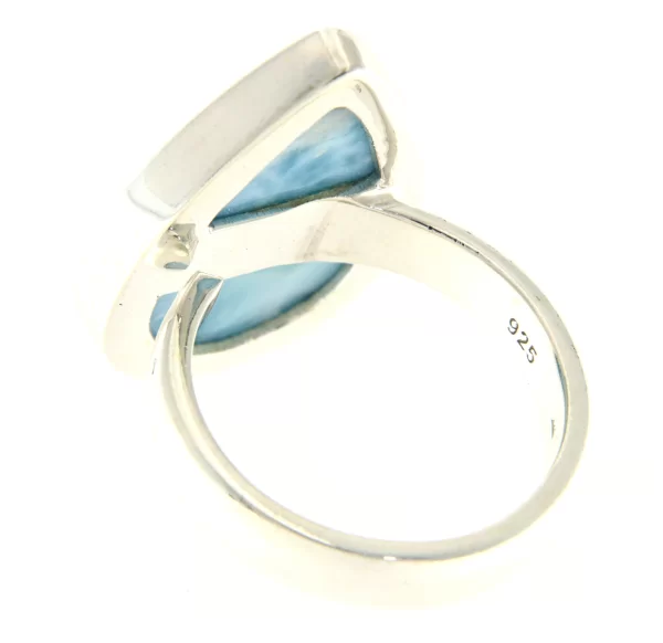 Inel Argint 925 Larimar - Eleganta si Serenitate
