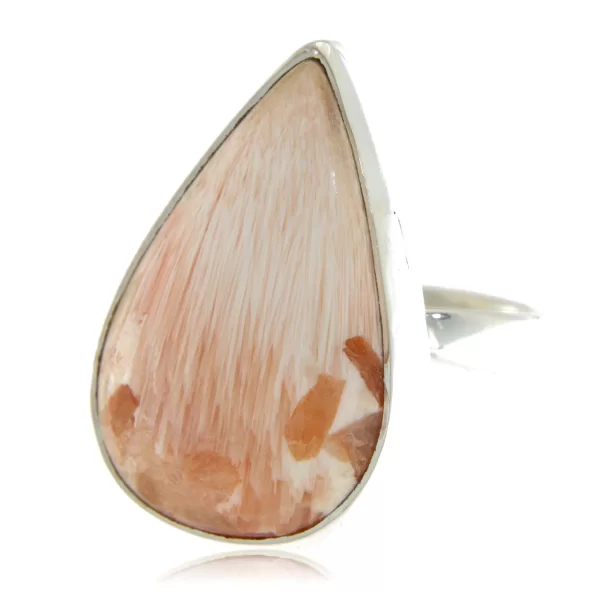 Inel Argint 925 Scolecit Natural - Pura Armonie