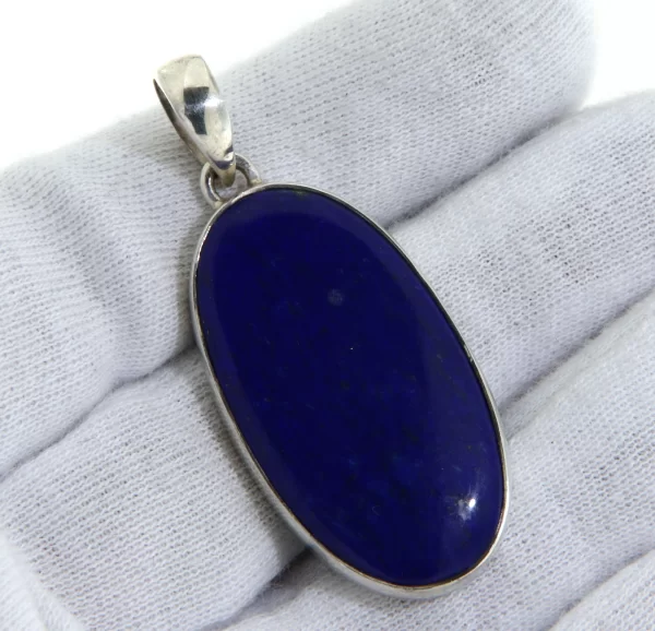 Pandant Argint 925 Lapis Lazuli Natural - Frumusete Subtila